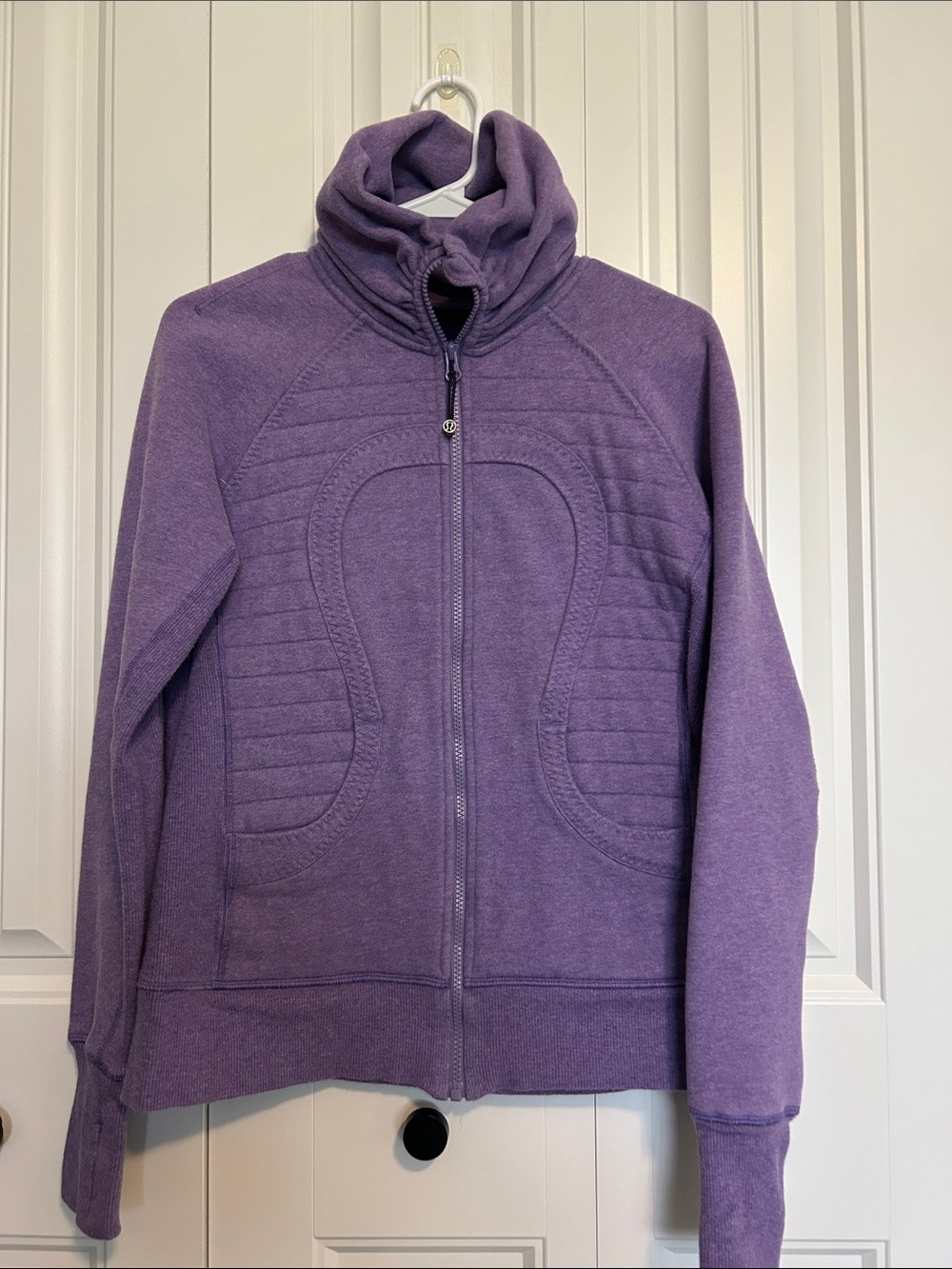 lululemon athletica Lavender Full-Zip Quilted Jacket